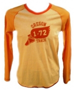 Nike T-Shirt Long Sleeve Heritage Graphics Heather